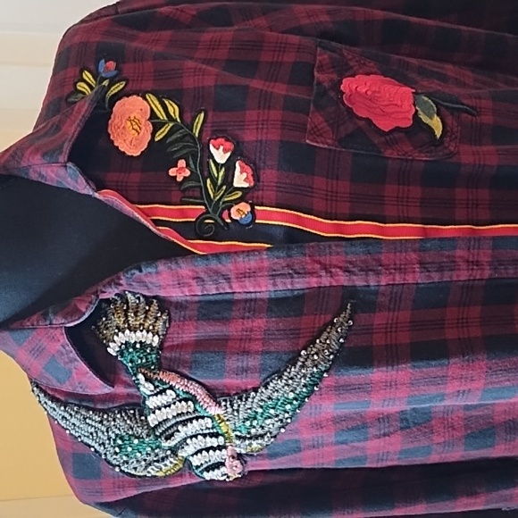 Sam Edelman Embellished Shirt - Picture 3 of 9